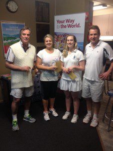 Mixed Doubles Finalists